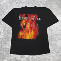 Image 1 of *Signed* Hammerfall 1990’s Tour T-Shirt