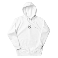 Crying Boy Hoodie - White