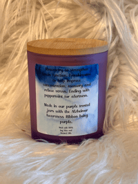 Image 2 of LBCH Alzheimer's Awareness Aromatherapy Candle