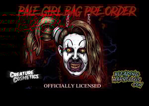 Image of Terrifier 2 - Pale Girl Bag OFFICIALLY LICENSED FTLOH PICK UP OR POST