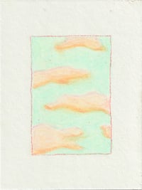 Clouds – Oil Pastel Drawing