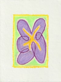 Flower #2 – Oil Pastel Drawing