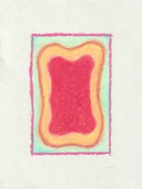 Pane e Marmellata – Oil Pastel Drawing