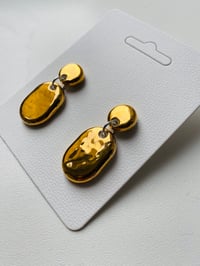 Image 4 of Double Blob Earrings