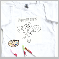 Image 3 of Simple Kid's Tee Designs for Use with Fabric Markers or Fabric Paint