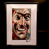 Ash (Evil Dead II) A5 Framed Original Pencil Illustration