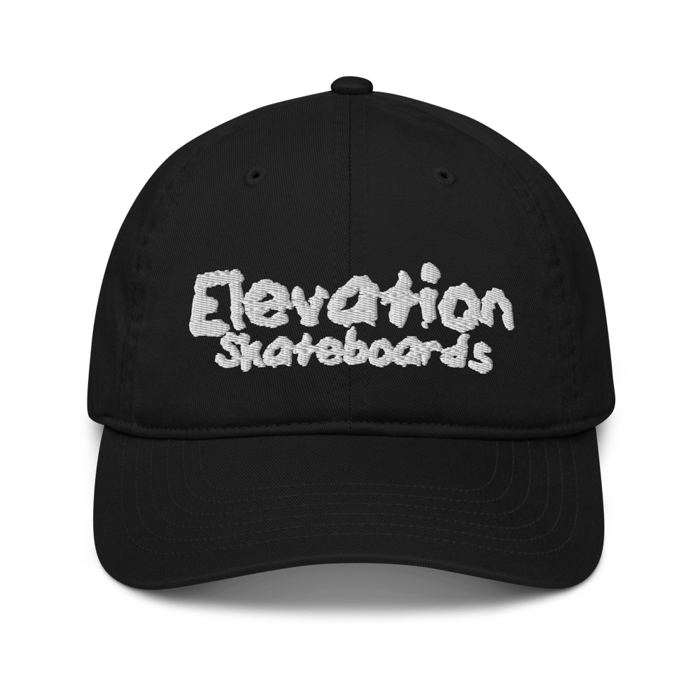 Organic cotton embroidered dad cap 