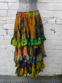 Image 7 of Wanderlust maxi skirt / bandeau dress -rainbow 