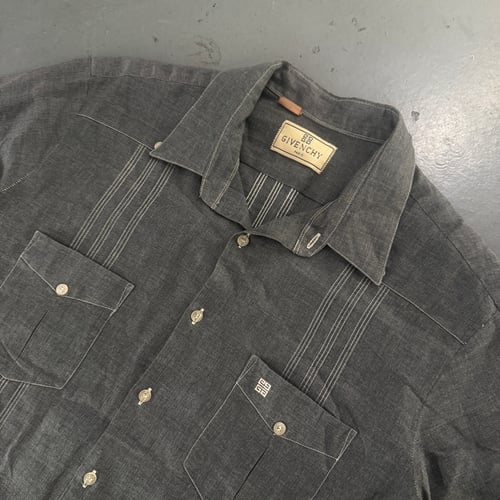 Image of 1980s Givency short sleeve shirt, size large