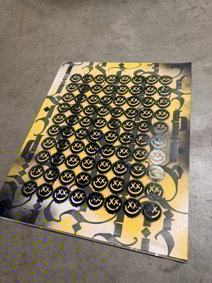 SMILEY TILES 1OFF PRINTS