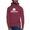 Maroon Hoodie with White Logo