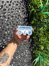 Image 1 of Individual Lionesses/WEURO Stickers