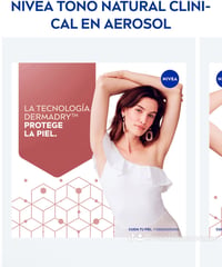 Image 4 of Nivea Clinical Desodorante 96 hour aerosol Spray