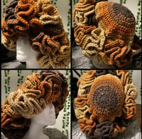 Crochet Ruffle Hat-Fall