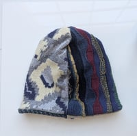 Image 2 of Upcycled Reversible Beanie Cotton Blend 1