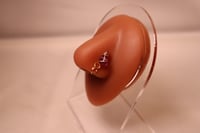 Image 1 of Crystal Nose Cuffs (Style 4)