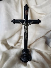 Image 1 of Crucifix Napoléon III en bois d'ébène