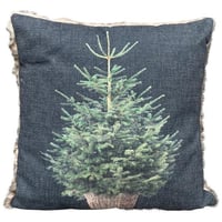 Image 2 of Coussin sapin avec leds