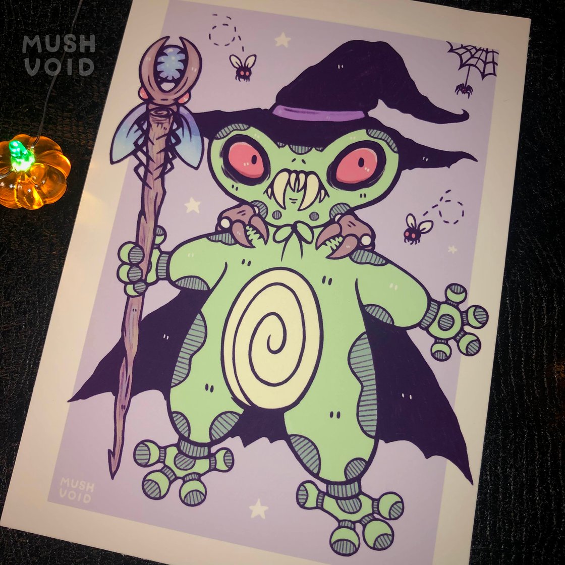 Image of Halloween A6 Mini Prints | Losgann & Oona