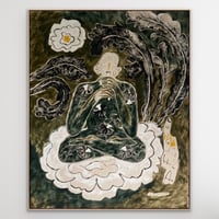 Image 1 of 'Flower Prince' Original painting on canvas