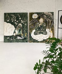 Image 3 of 'Flower Prince' Original painting on canvas