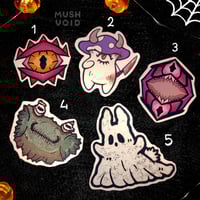 Image 1 of Halloween Glossy Vinyl Stickers