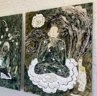 Image 5 of 'Flower Prince' Original painting on canvas