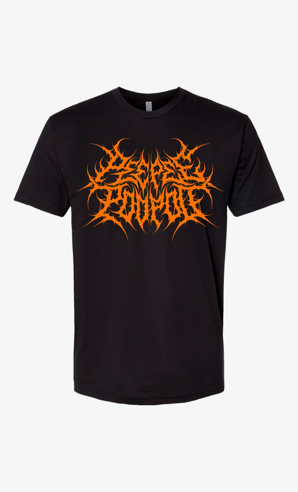 Image of 🖤🧡OVERSTOCK🧡🖤 Orange on Black PeePee PooPoo Tee