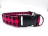 Red Plaid Collar