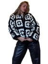 Chunky grannysquare cardigan