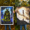 MORGOTH & TOWER *2 x A1 PRINTS deal* 