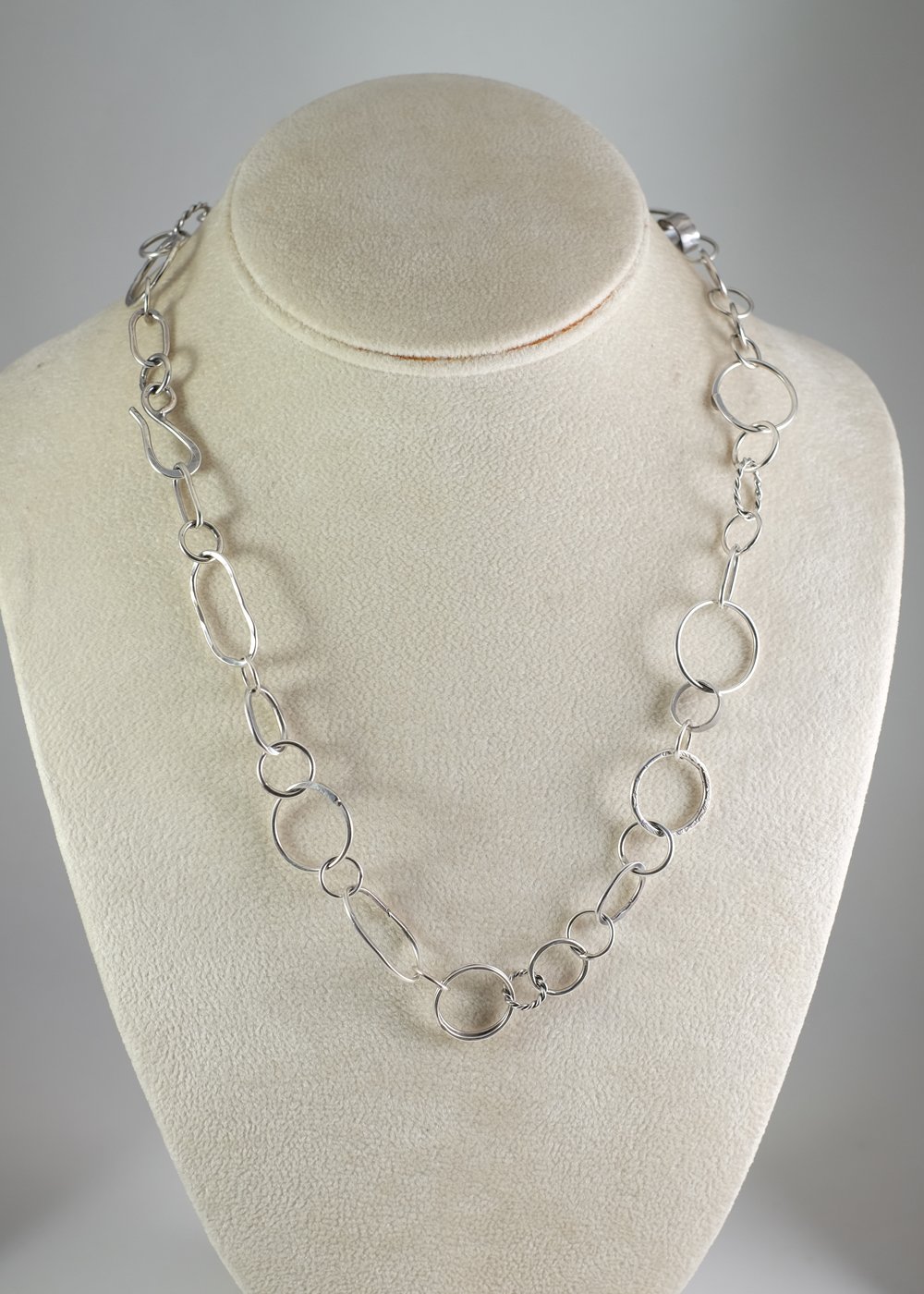 Image of Sterling Silver Handmade Chain Necklace