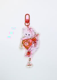 Image 1 of [⭐️PRE ORDER]Keychain - Vivienne kitty