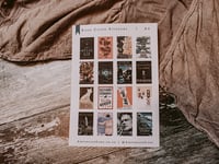Image 4 of Custom Book Cover Sticker Sheets - A5 (16 Stickers)