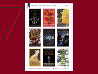 Image 5 of Custom Book Cover Sticker Sheets - A6 (9 Stickers)