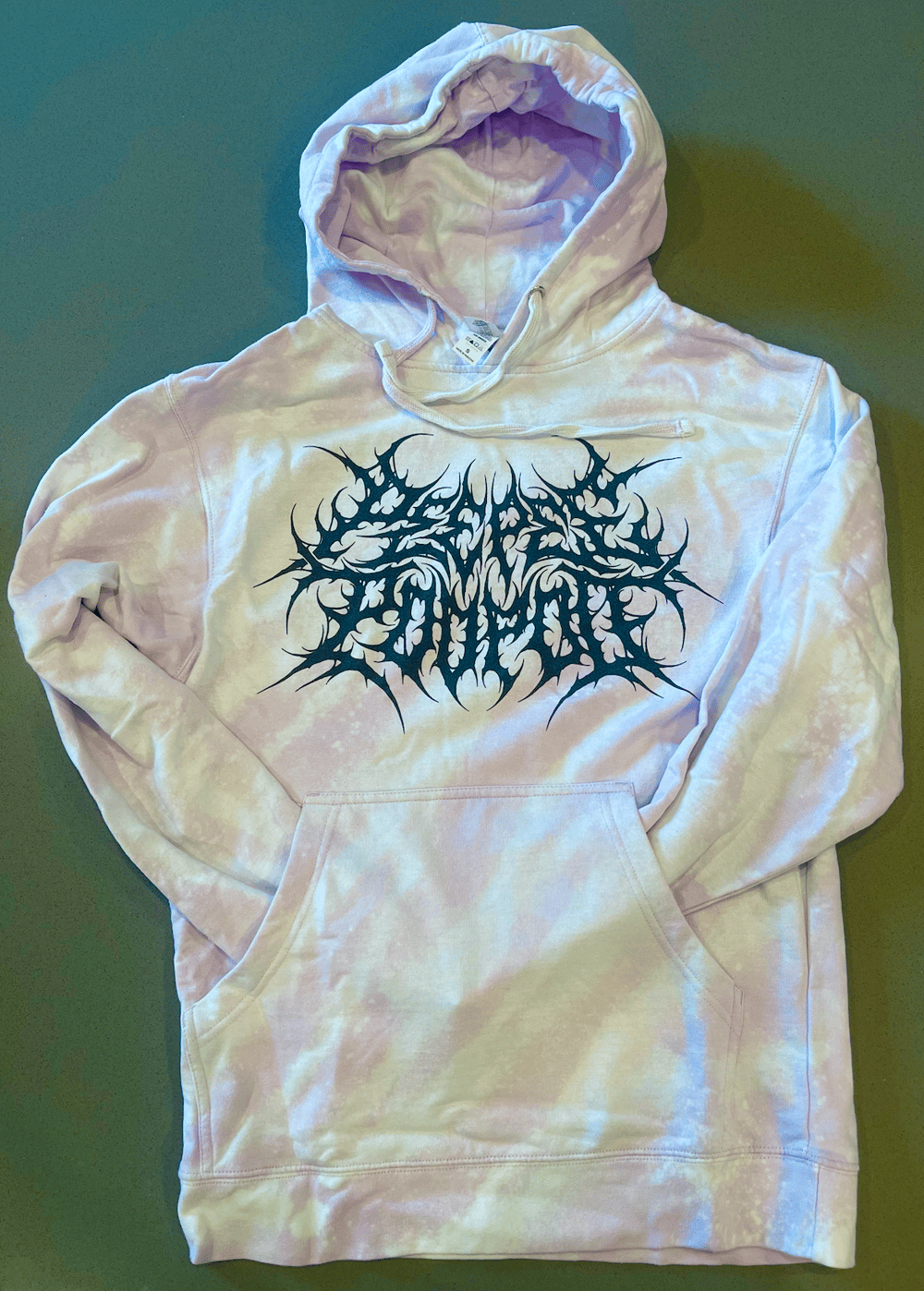 Image of 💜🧪🤍OVERSTOCK🤍🧪💜 Acid Tie-Dyed Lilac PeePee PooPoo Hoodie