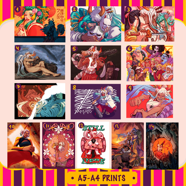 [RETIRING] OP - Yamato prints!