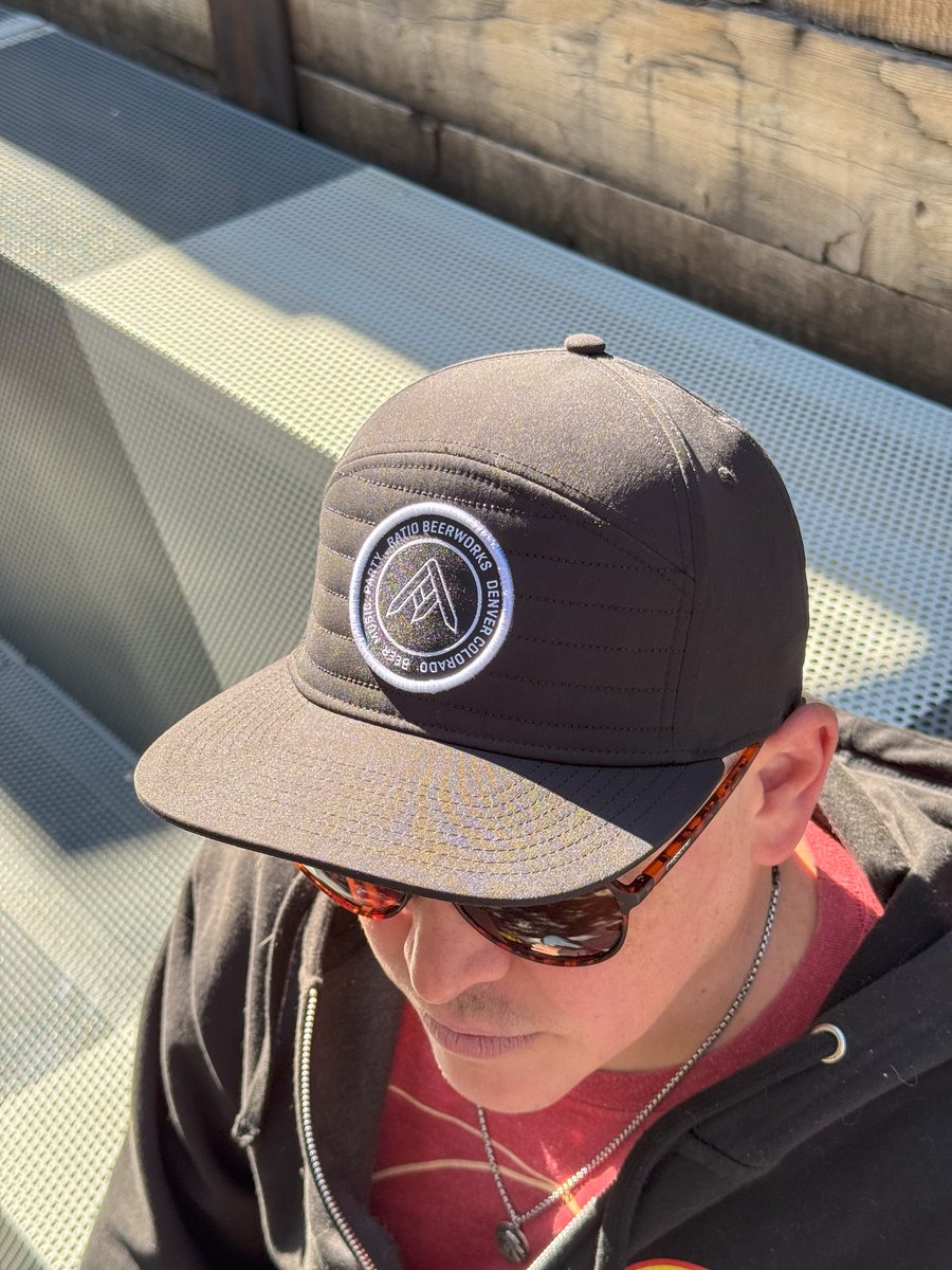 Image of Black 6 Panel Hat