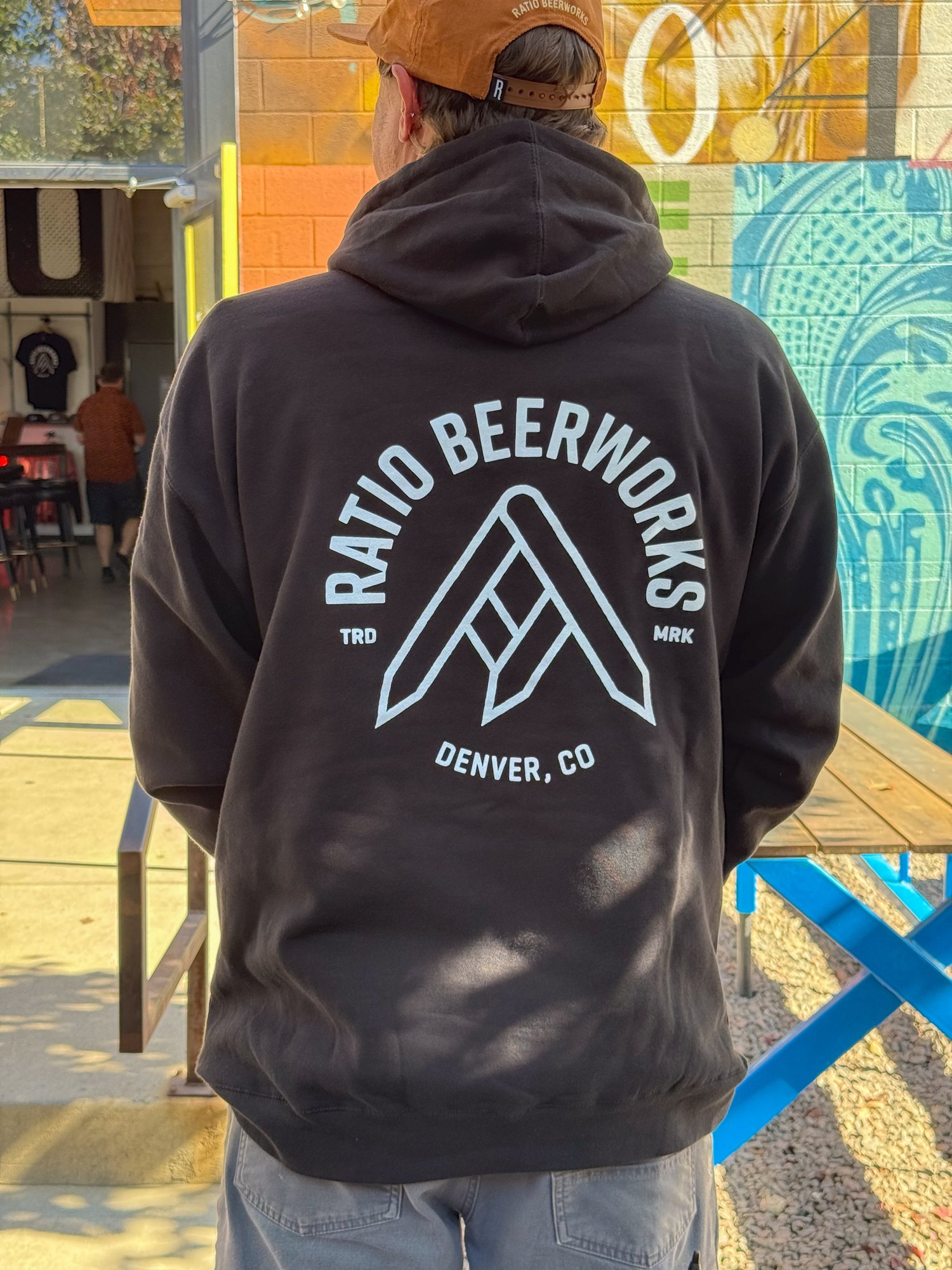 Image of Black Ratio Hoodie