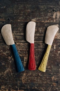 Image 1 of Handcarved butter spreaders