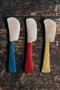 Image 2 of Handcarved butter spreaders