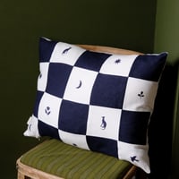 Image 1 of Delft Blue Cushion
