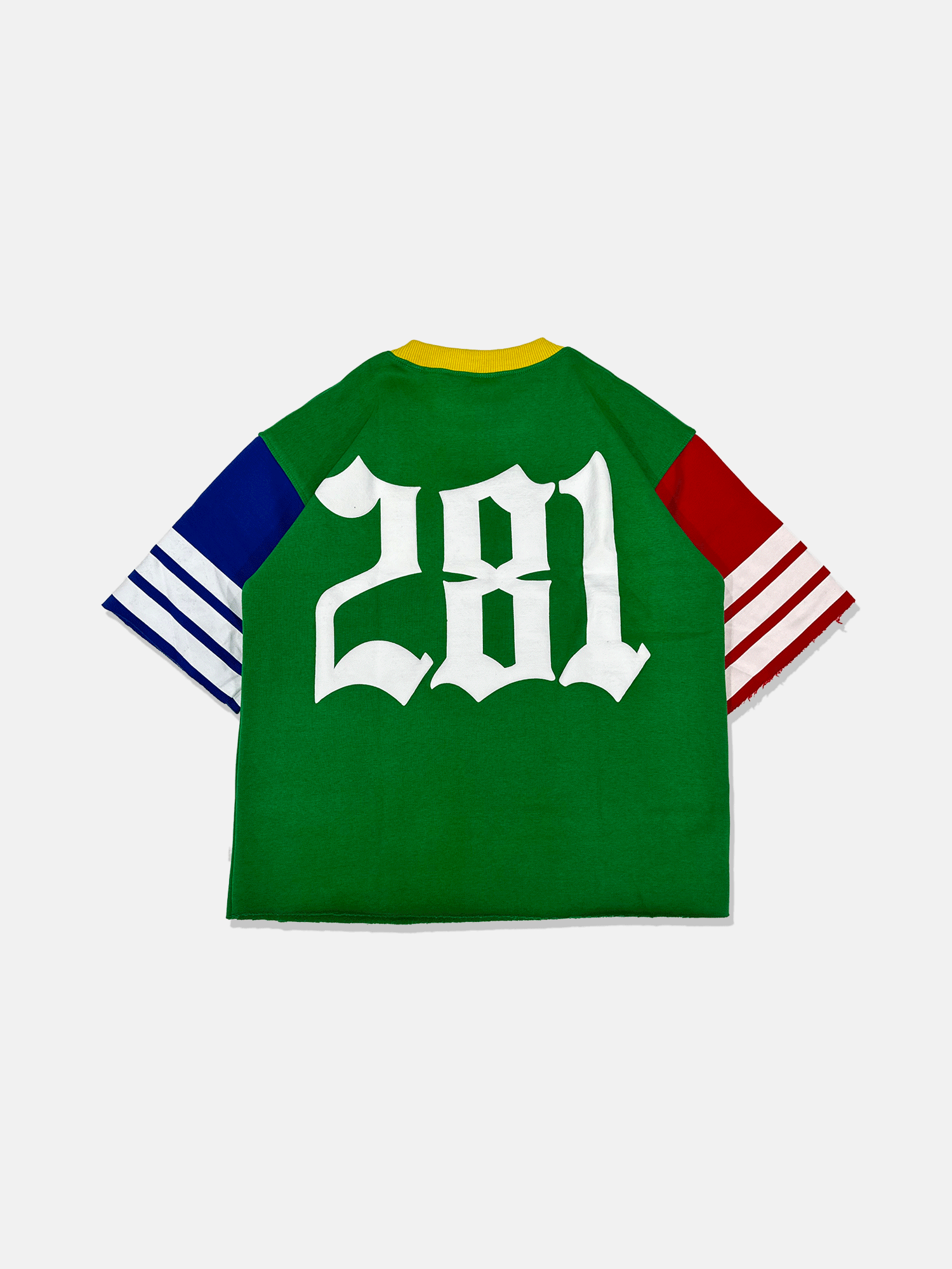 Image of GIRLS ARE DRUGS® JERSEYS - "713 / 281" MULTICOLOR