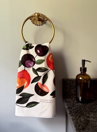 Image 3 of Pear Plum Tea Towel