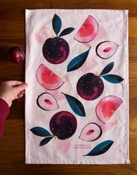 Image 2 of Pluot Tea Towel