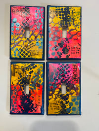 Image 2 of Bright Collage Light Switch Plates (4 available)