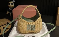 Image 10 of Wander wicker bag