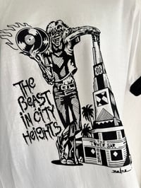 Image 2 of Beast In City Heights White/Black Ringer T-Shirt