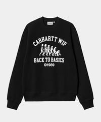 Image 1 of CARHARTT WIP_MAIN BASICS SWEATSHRIT :::BLACK:::