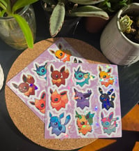 Image 1 of Low poly sticker sheet